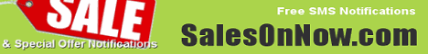 FREE Discount Sales Notifications via SMS